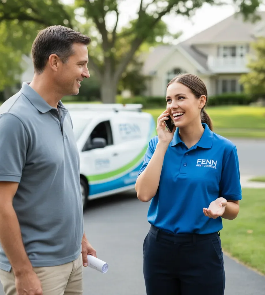 Fenn Pest Control customer support in Westtown